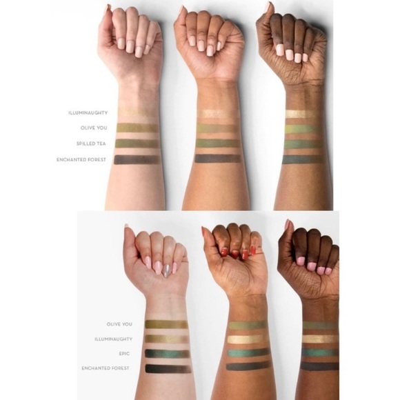 NWT Full Size MAKEUP GEEK Square Matte Eyeshadow “ENCHANTED FOREST” - Picture 5 of 9